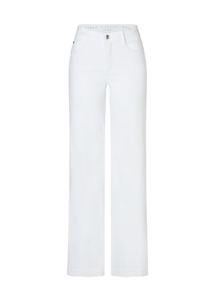 Dream Wide Wonder Light Denim in White Denim
