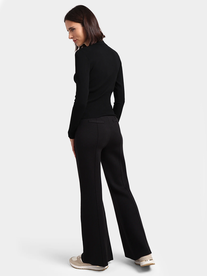 Wide Leg Pant in Black