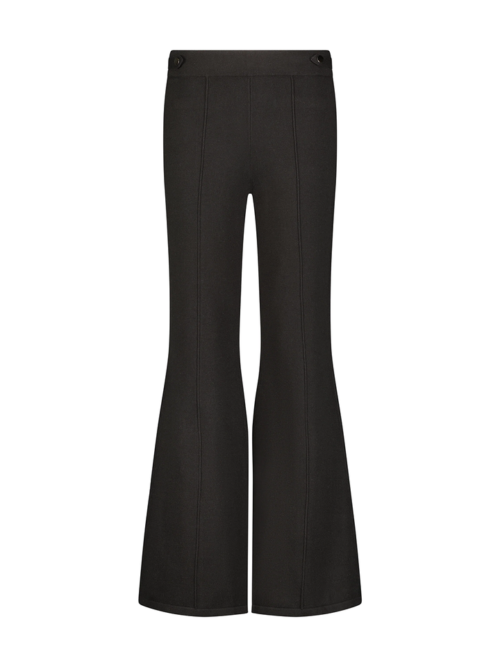 Wide Leg Pant in Black