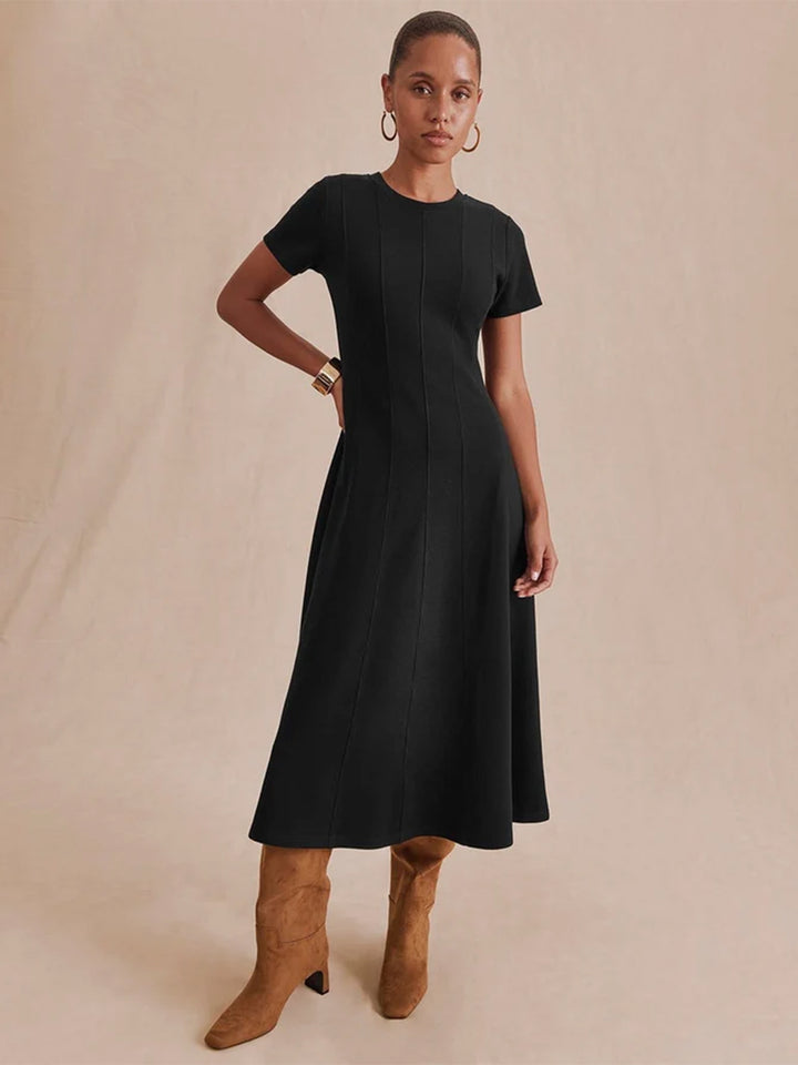 Winslow Midi Dress in Black