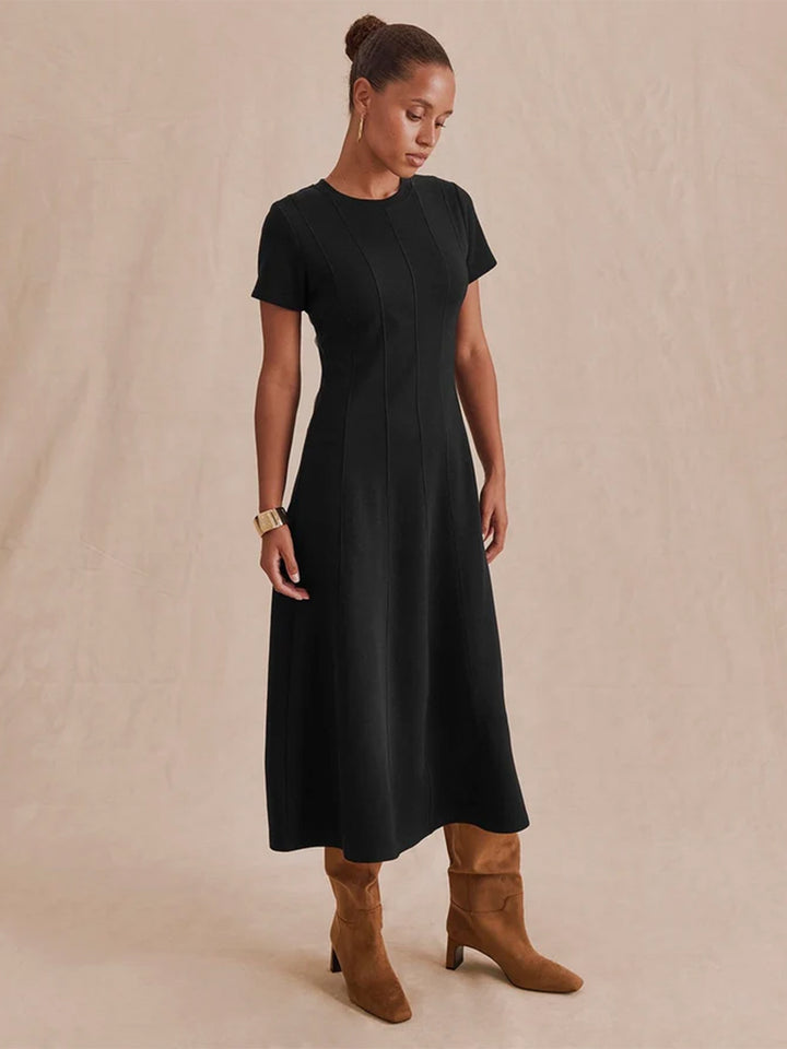 Winslow Midi Dress in Black