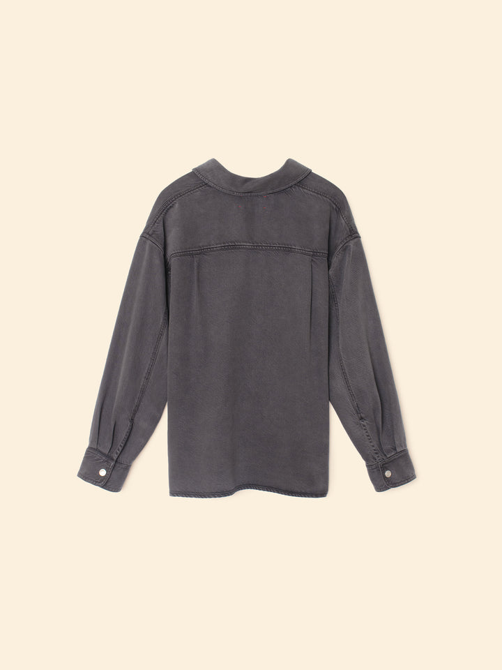 Gia Shirt in Almost Black