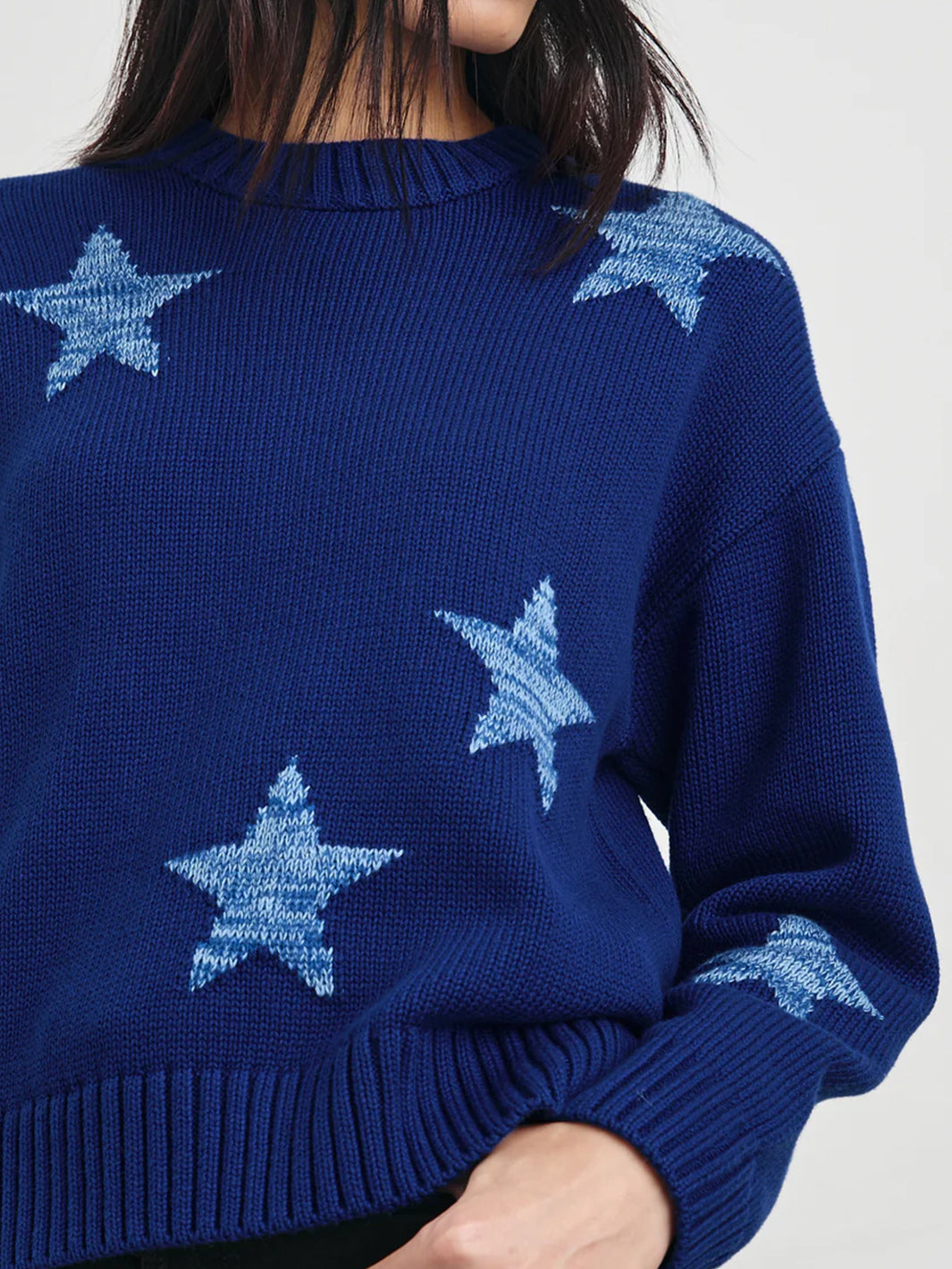 Zoey Sweater in Cobalt Galaxy