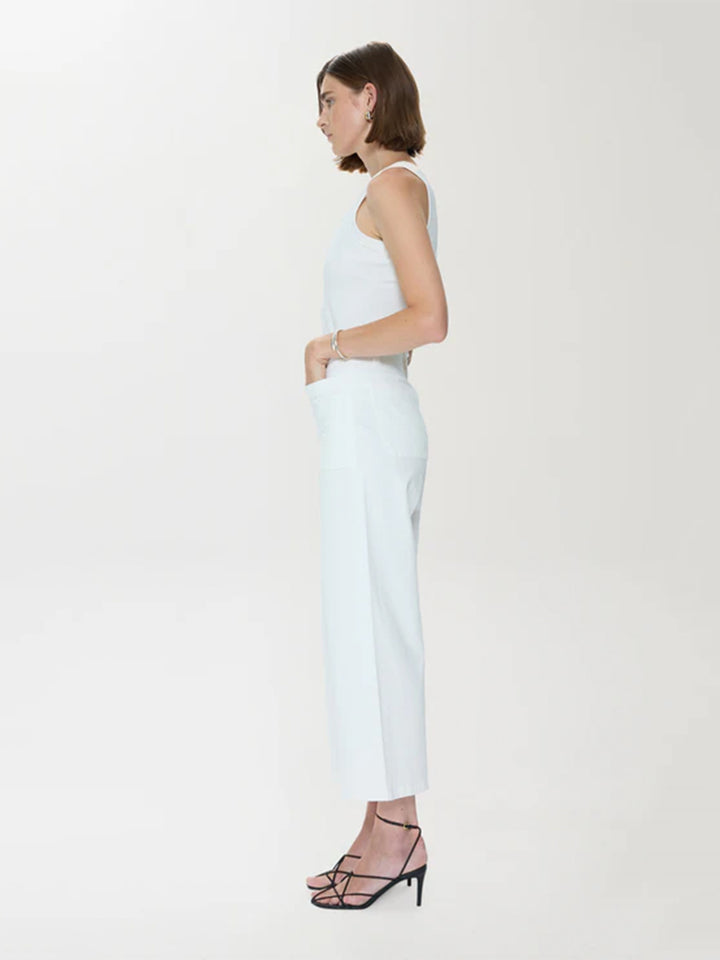 Zooey Patch Pocket Utility Pant - Le Blanc