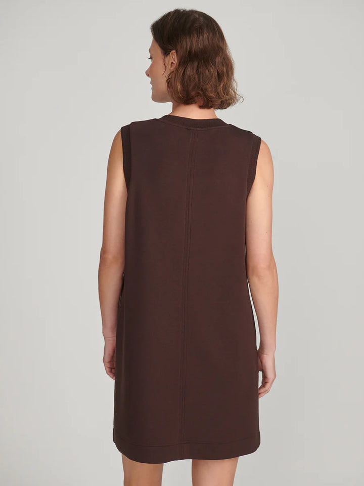 Elba Tank Mini Dress in Coffee Bean