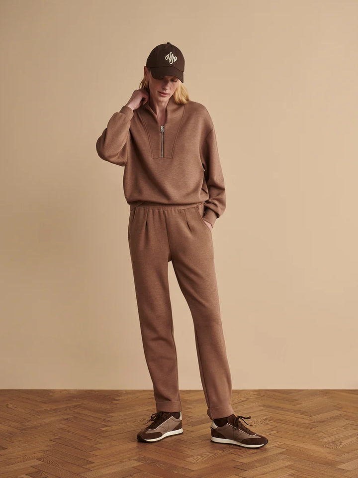 Davidson Sweat in Golden Bronze Marl