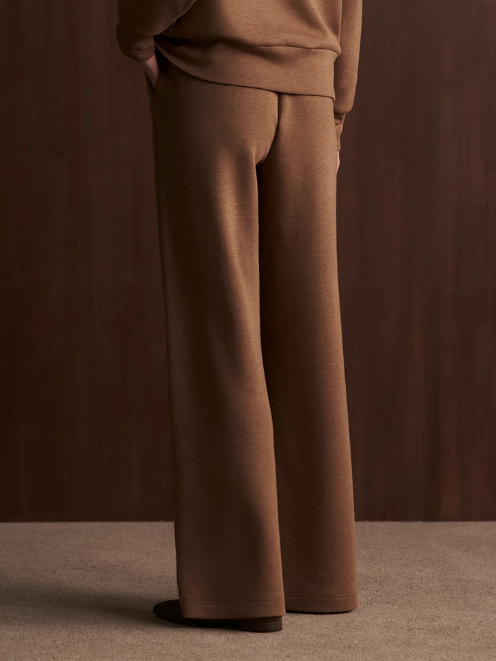 The Extra Wide Leg Pant in Golden Bronze Marl