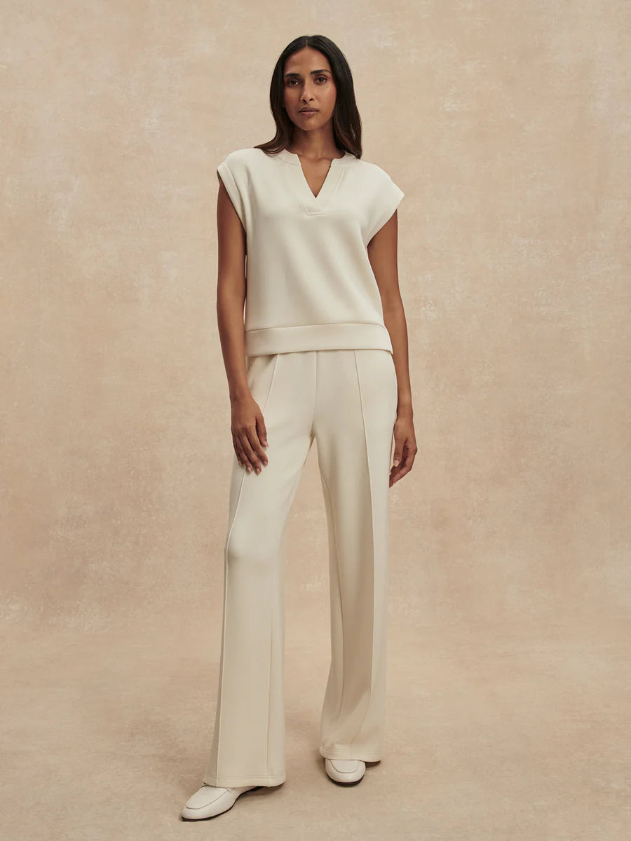 The Wide Leg Pant 28" in Pristine