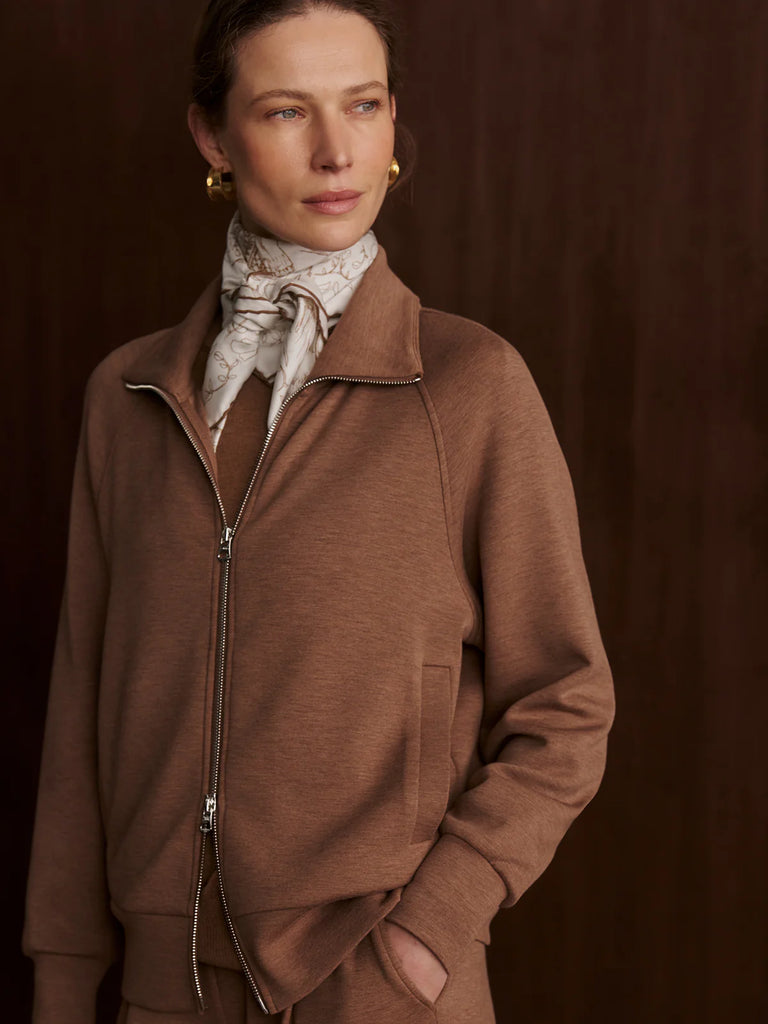 Varley Tyde Zip Through Sweat | Shop Loungewear | FAYE's Milwaukee