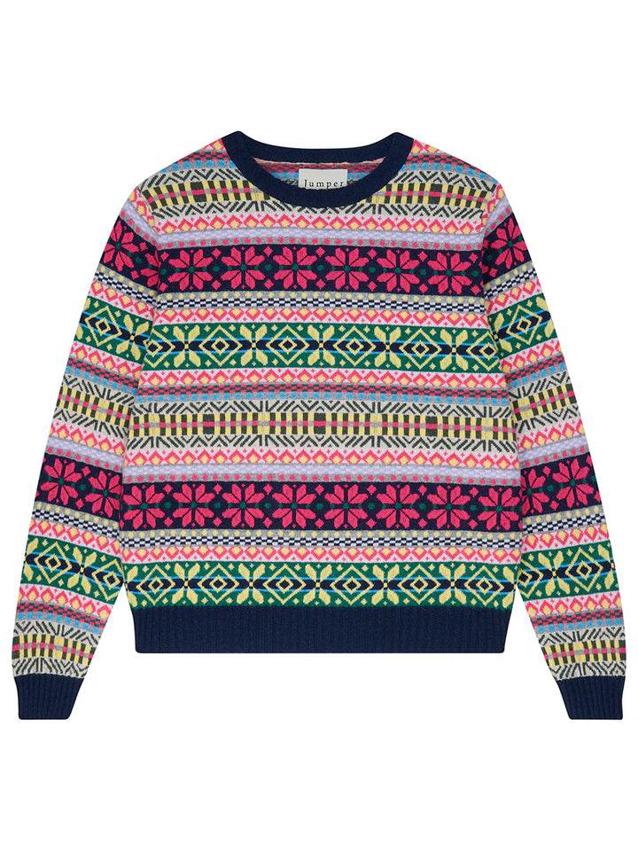 Fair Isle Crew in Multi