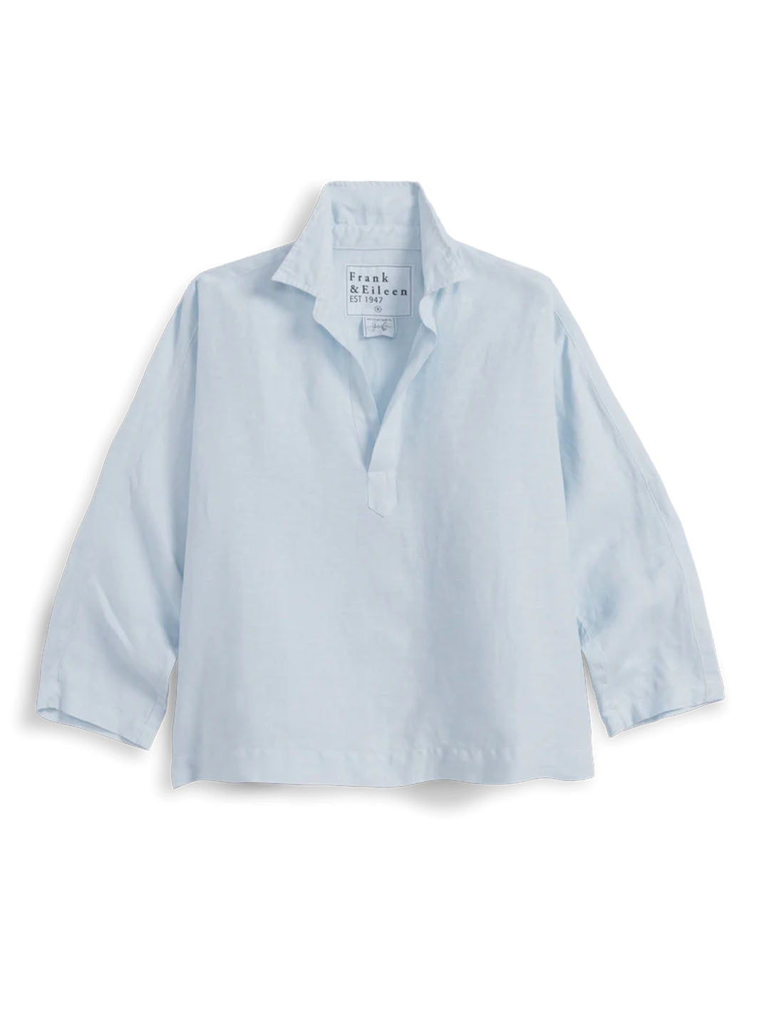 Gabi Popover Shirt in French Blue