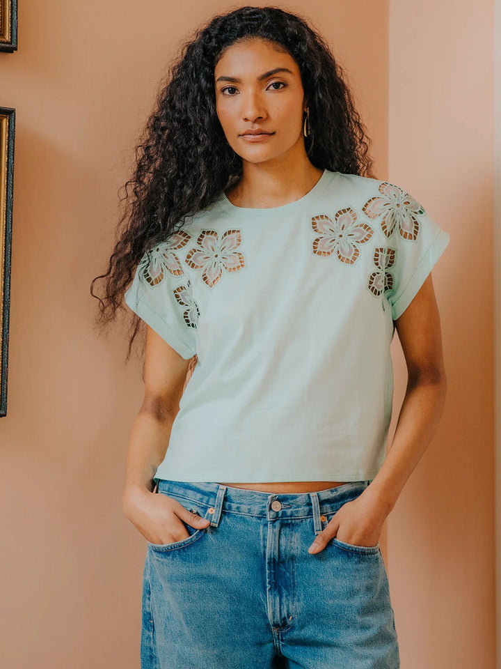 Harper Tee in Mint