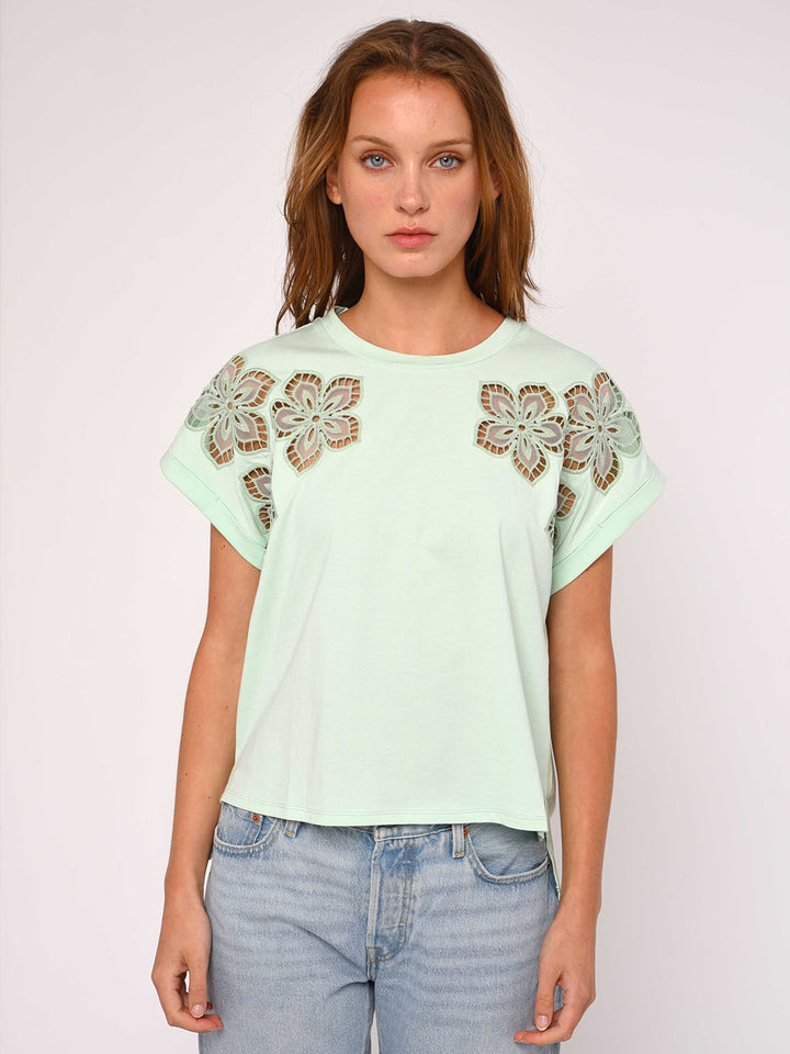 Harper Tee in Mint