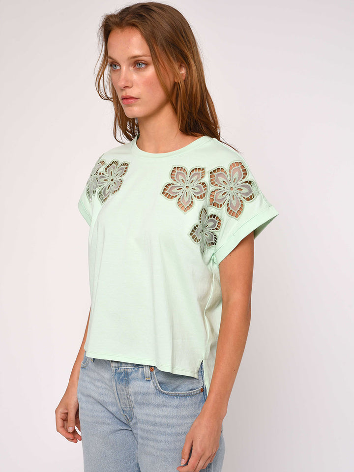 Harper Tee in Mint