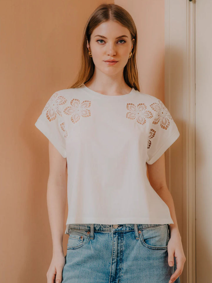 Harper Tee in White