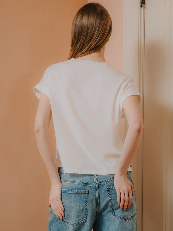 Harper Tee in White