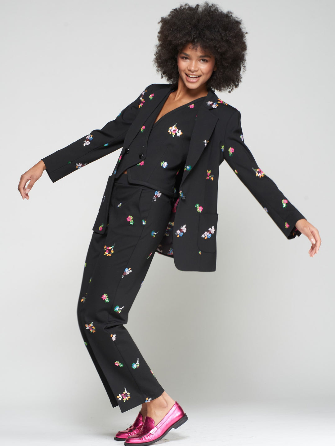 Alberturas Blazer in Black