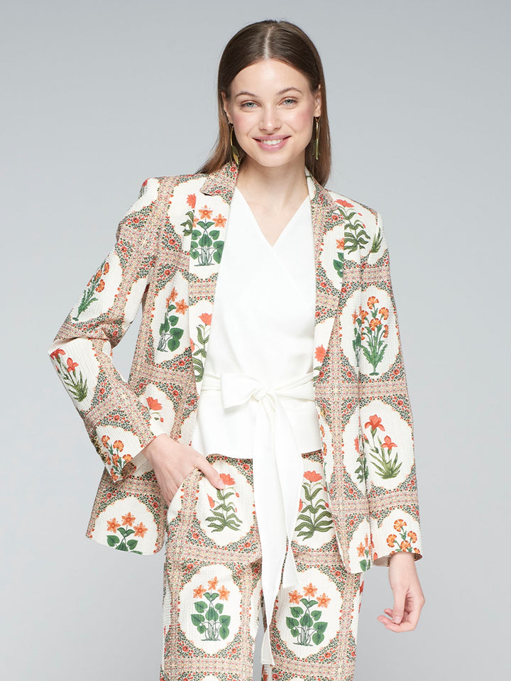Hannah Jacket in Flor Seersucker