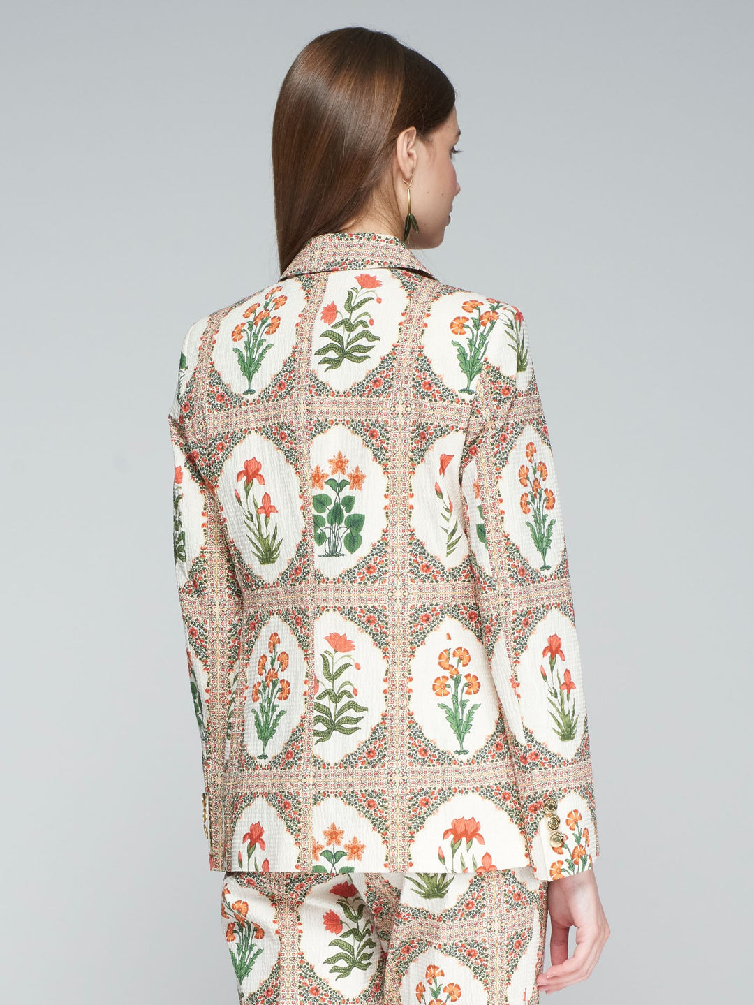 Hannah Jacket in Flor Seersucker