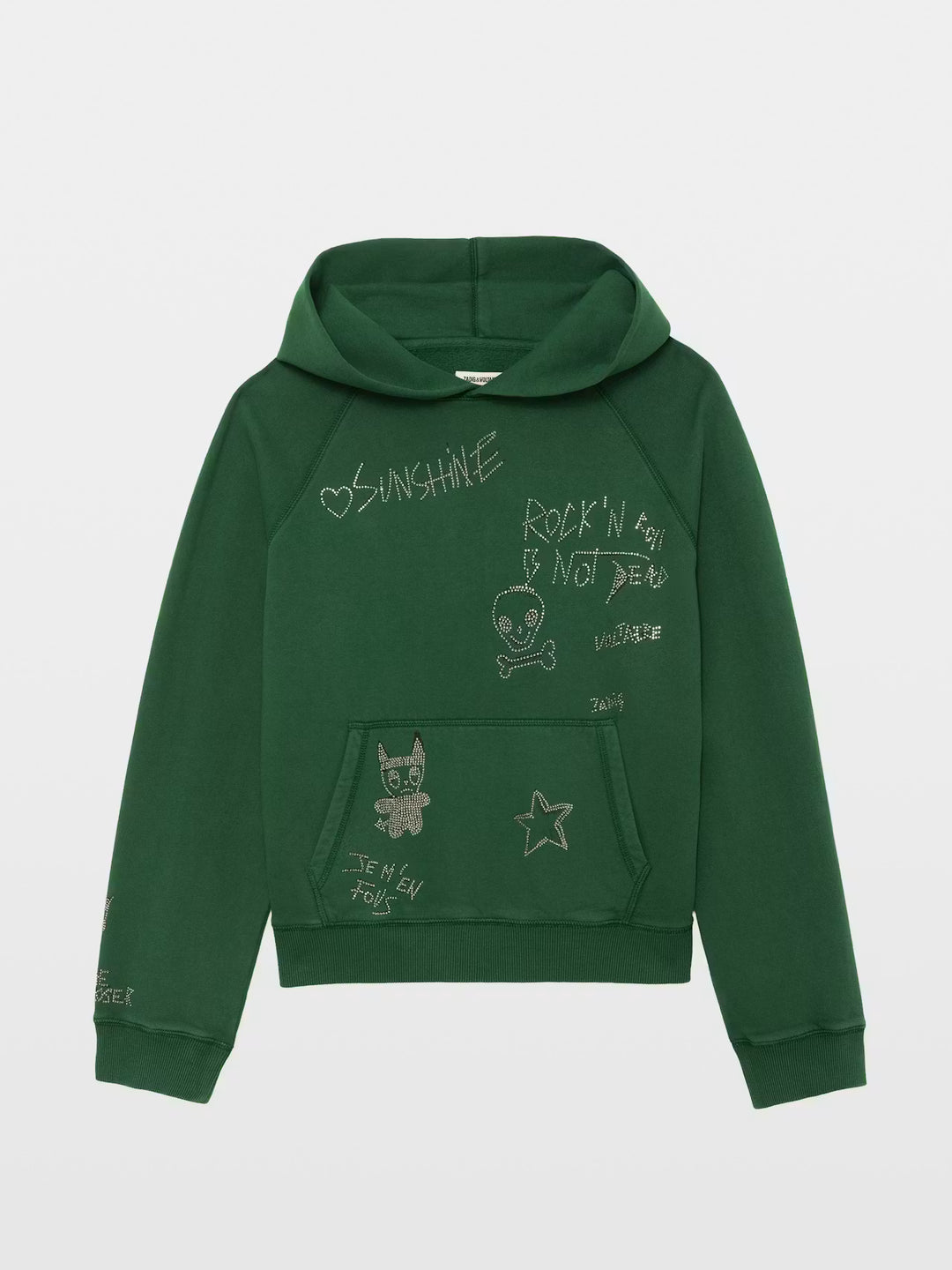 Georgy Sweatshirt in Rain Forest Green