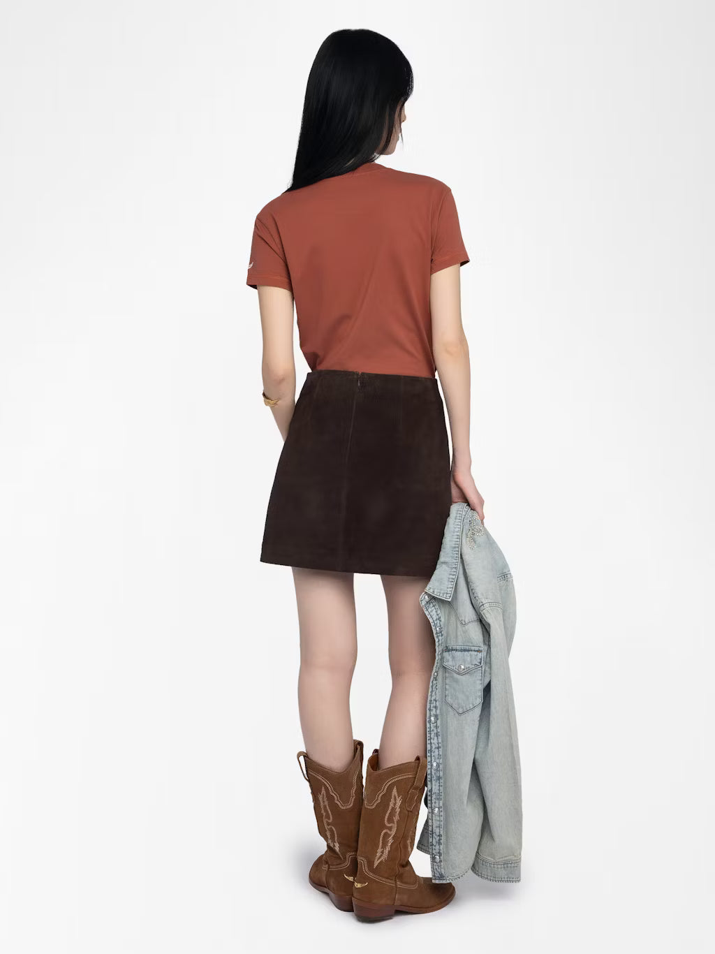 Walk T-shirt in Burn