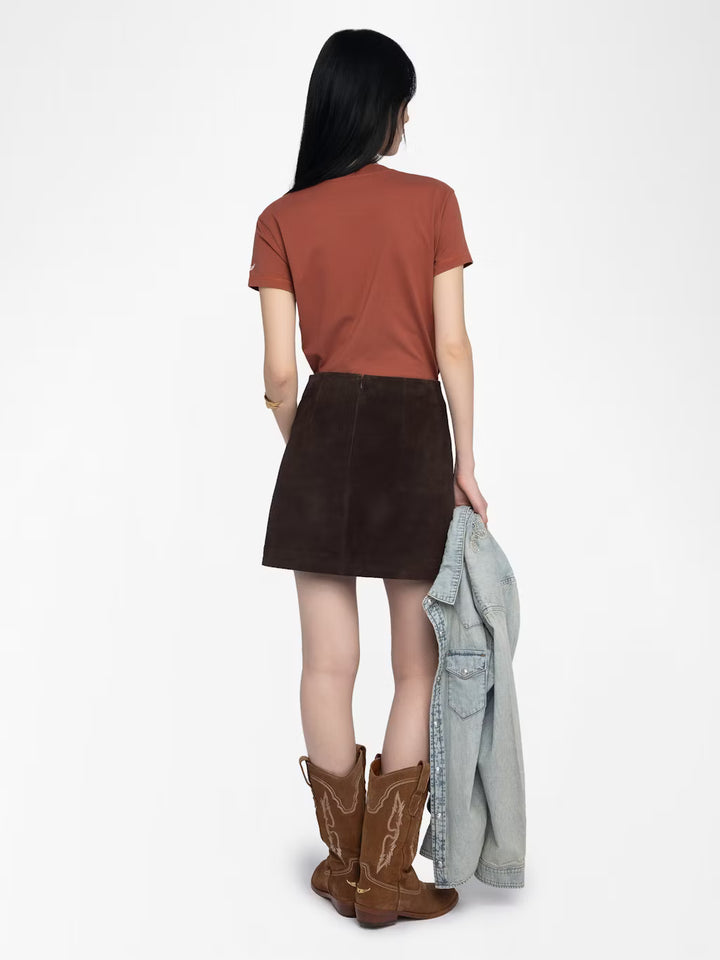Walk T-shirt in Burn
