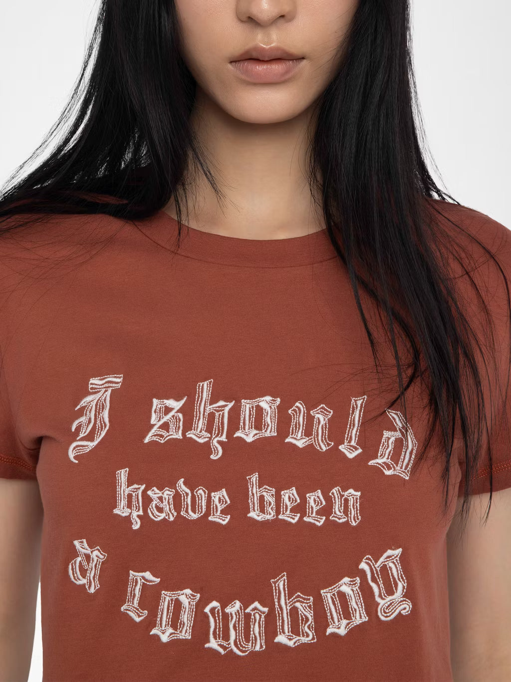 Walk T-shirt in Burn