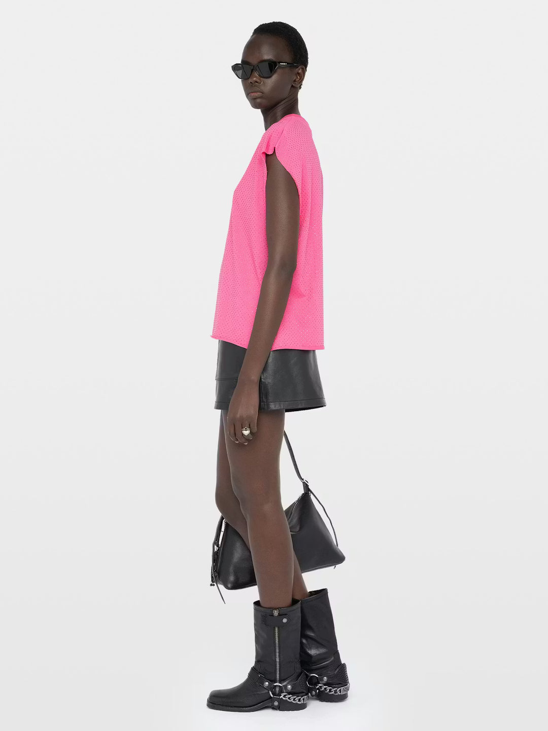Cloe Cotton Tank Top in Lady