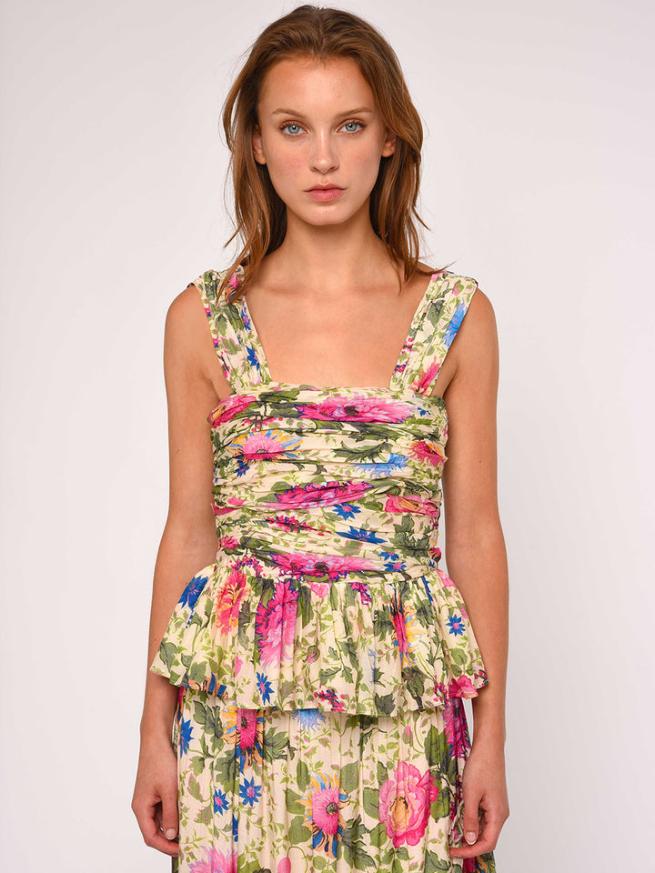 Kendra Top in Milla Floral Print