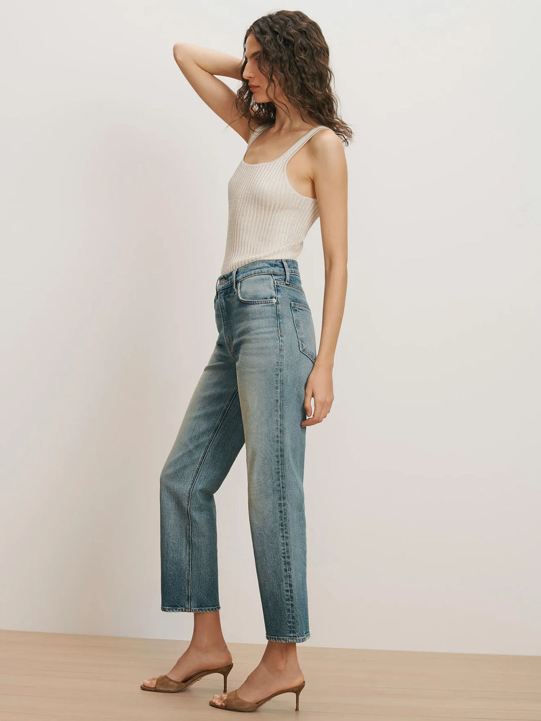 Leah Straight-Leg Jean in Jaw Drop