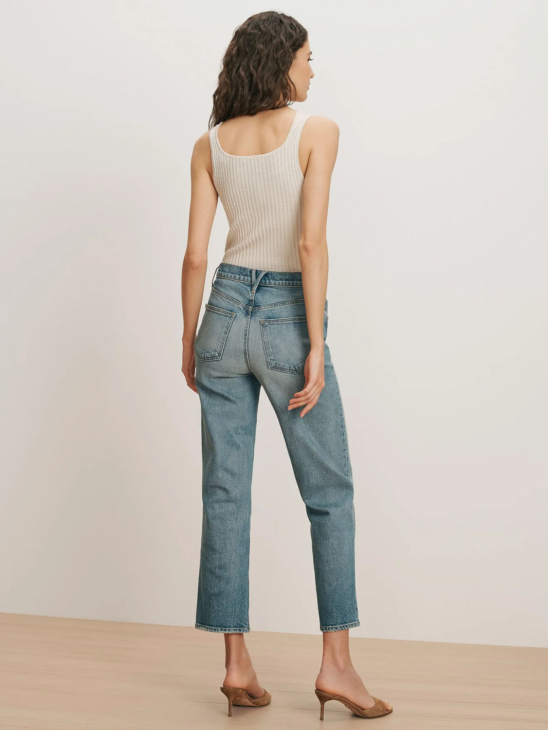 Leah Straight-Leg Jean in Jaw Drop