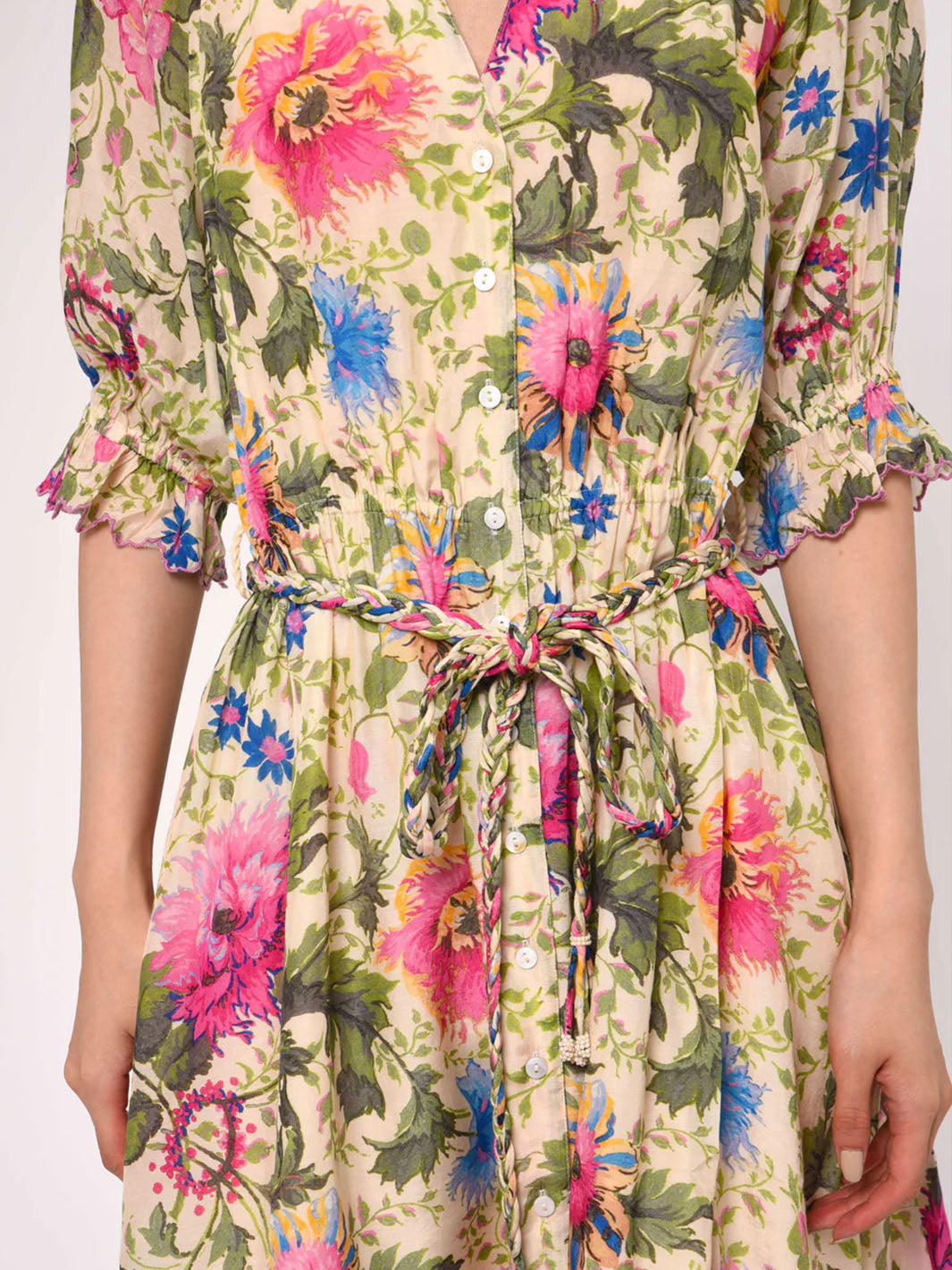 Lourdes Dress in Floral