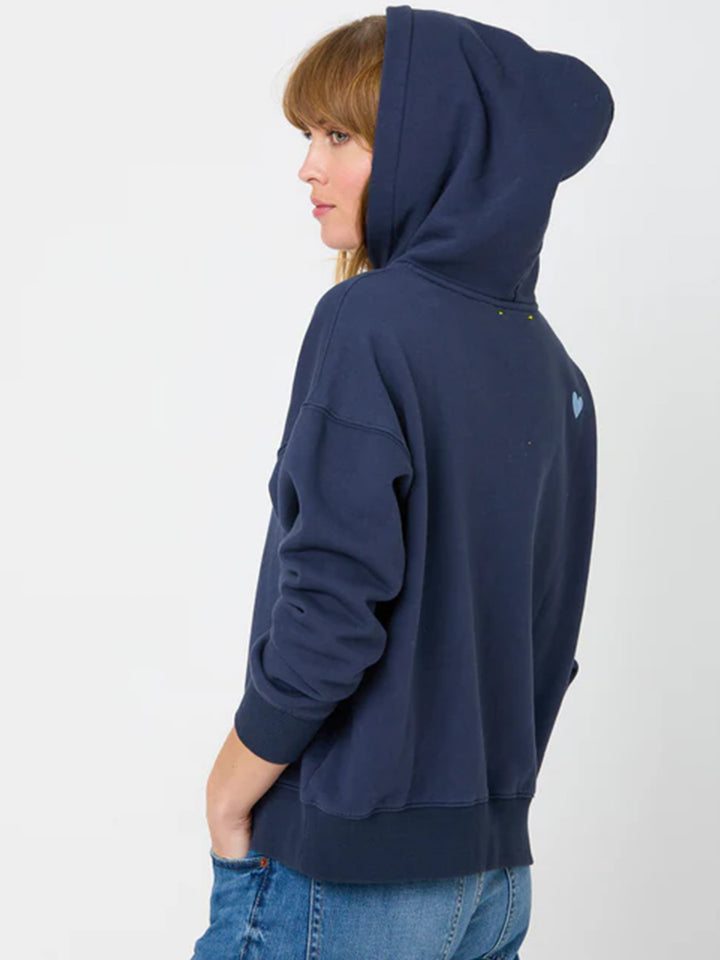 Boyfriend Lovgo Hoodie in Indigo