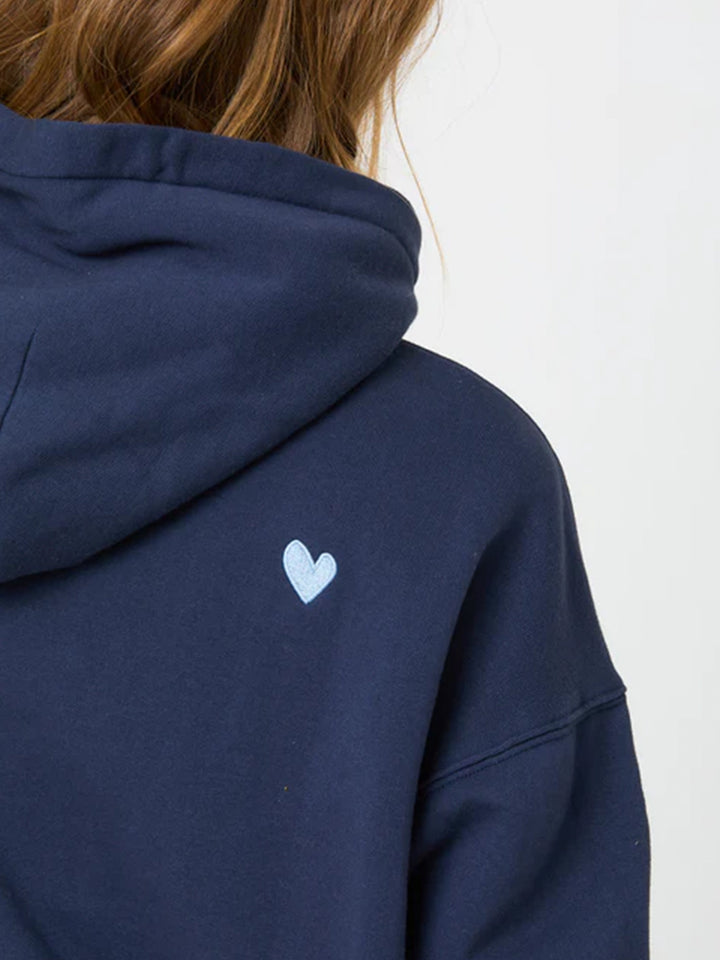 Boyfriend Lovgo Hoodie in Indigo