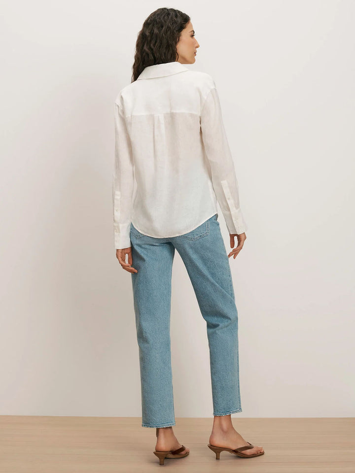 Perezzi Button-Down Shirt in White