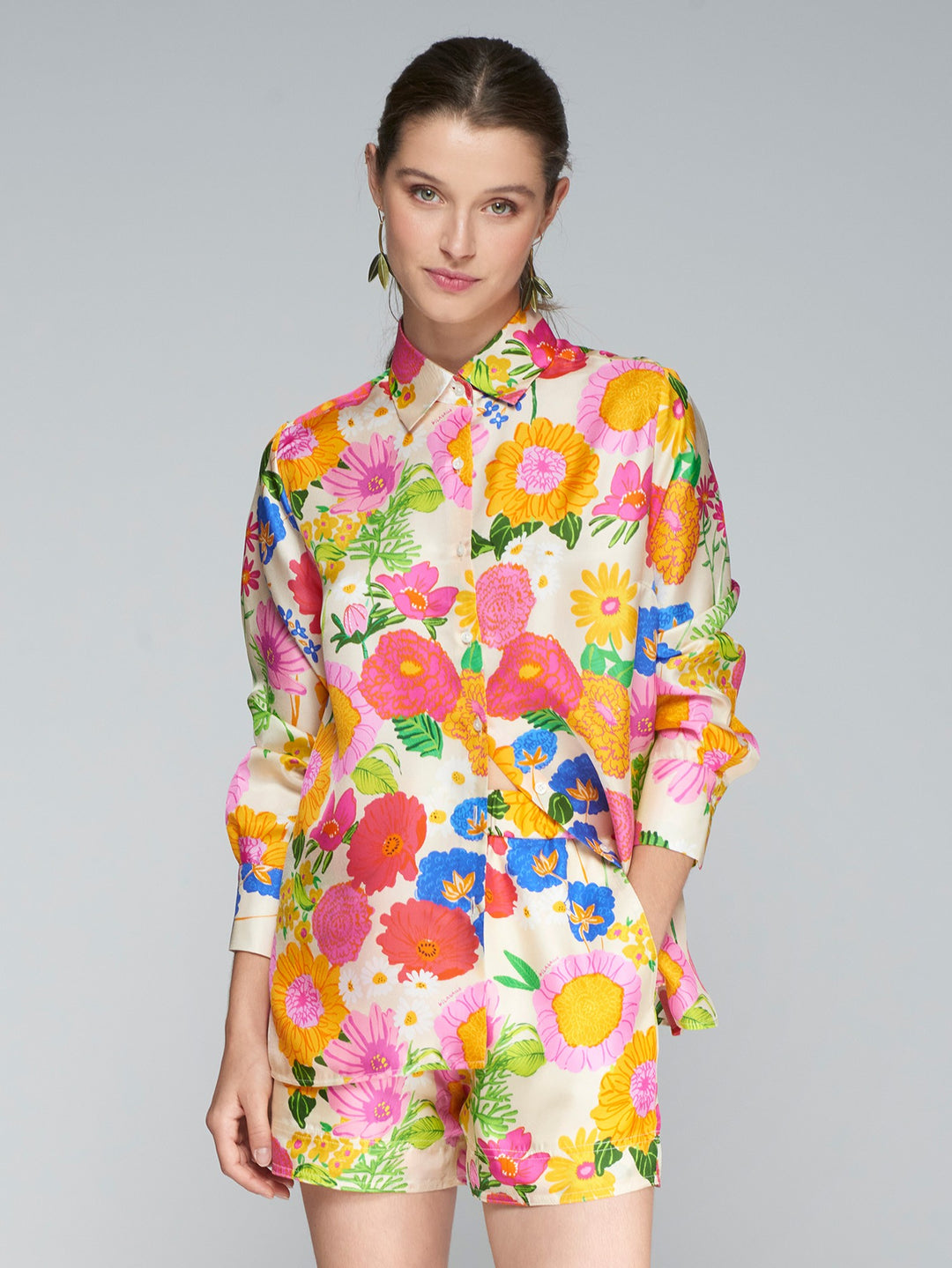 Mariela Shirt in Flor Seda