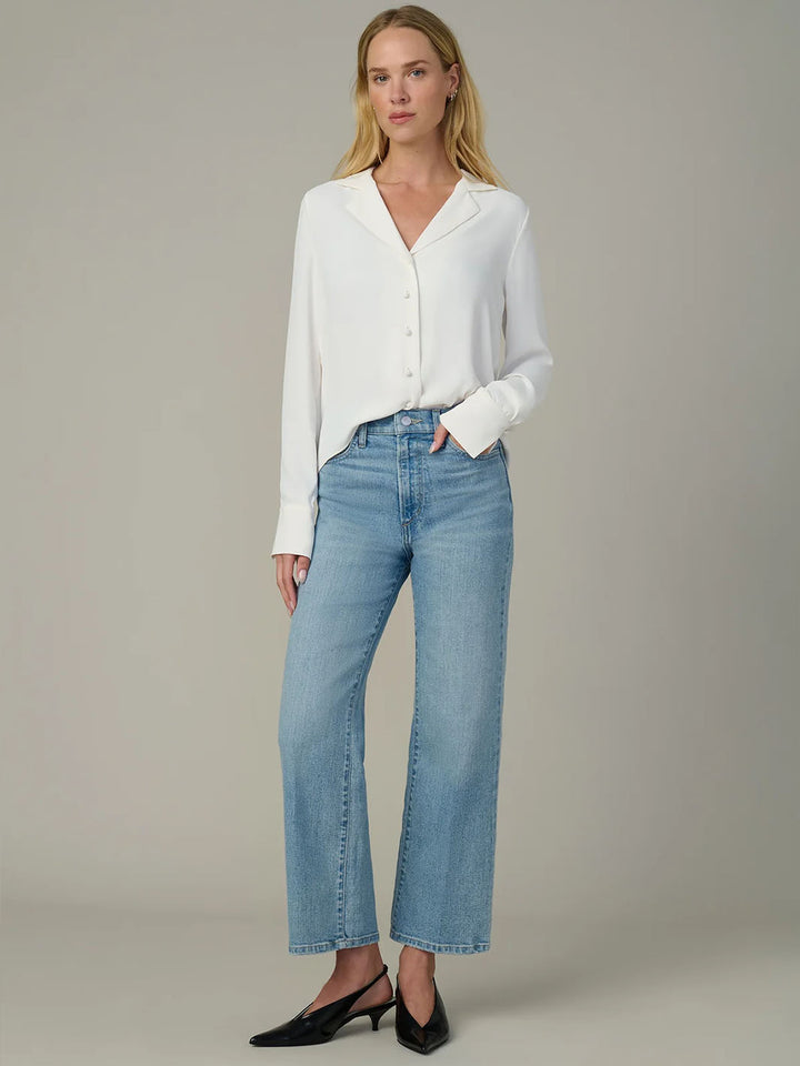 The Blake High Rise Wide Leg Crop in Amiable