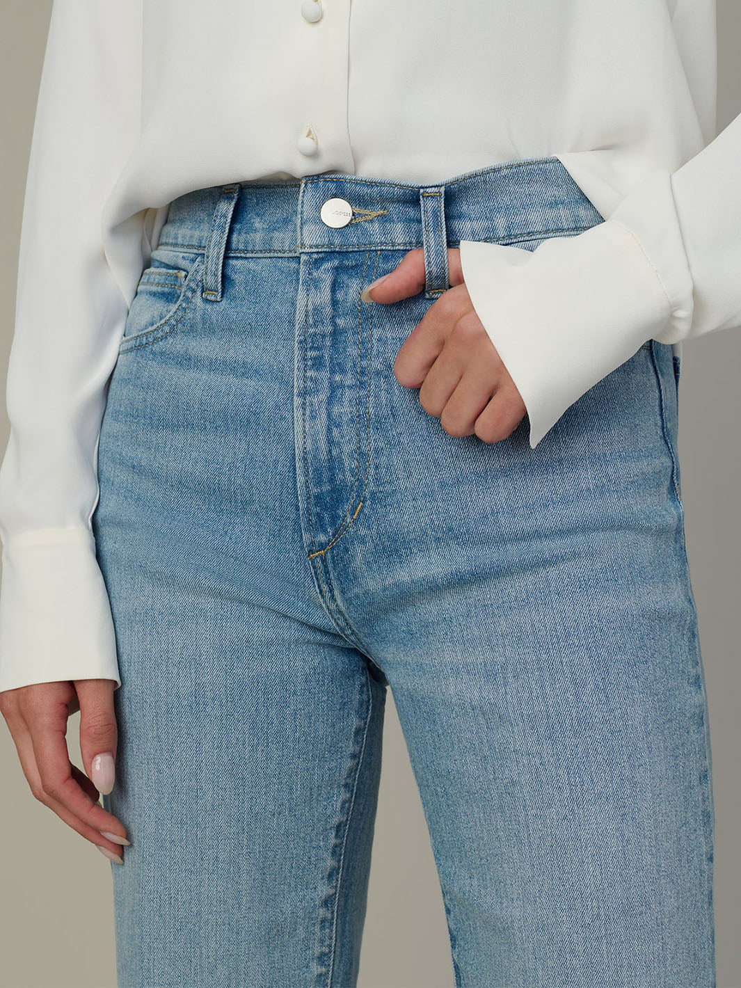 The Blake High Rise Wide Leg Crop in Amiable