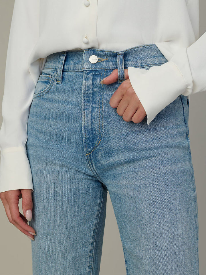 The Blake High Rise Wide Leg Crop in Amiable