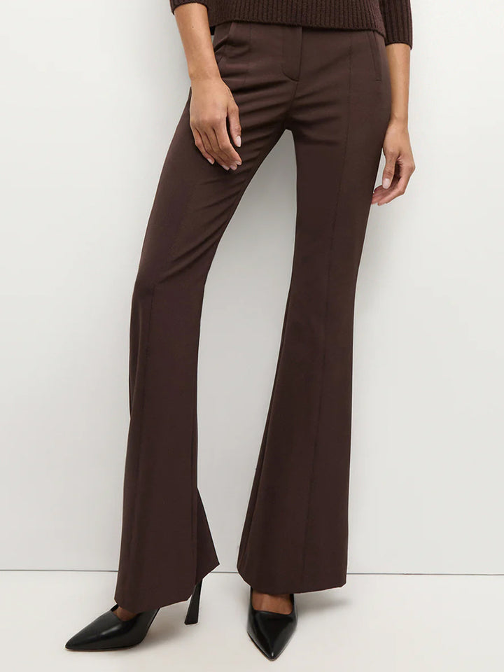 Tindaya Scuba Pant in Dark Chocolate