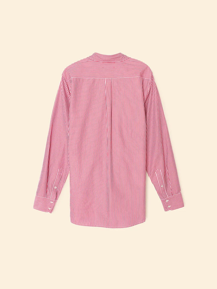 Beau Shirt in Ruby Red