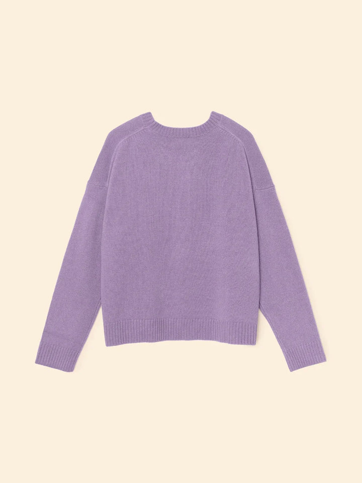 Lela Sweater in Chalk Violet