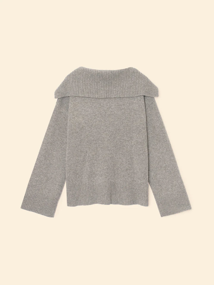 Mattia Sweater in Heather Grey