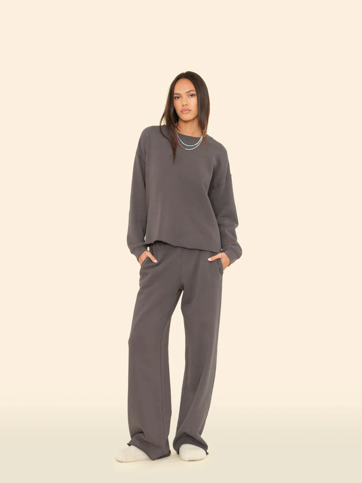 Emmette Sweatpant in Slate Grey