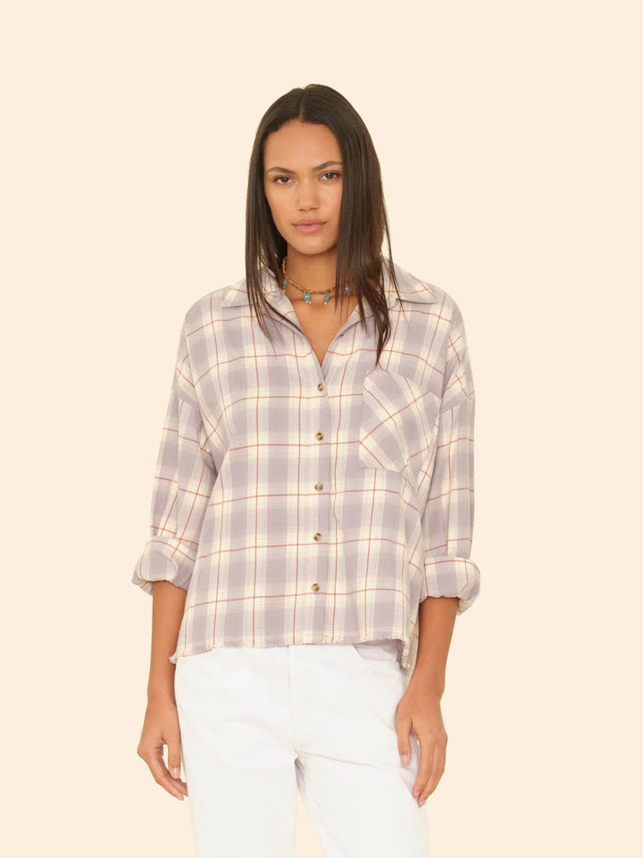 Francis Shirt in Grey Mist