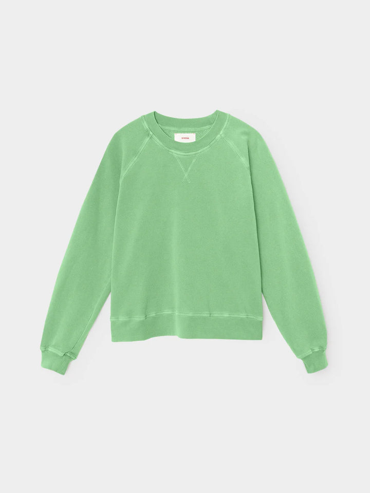 Marathon Sweatshirt in Aloe Green
